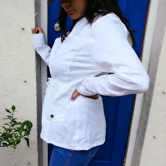 CRISP WHITE JACKET - Picture 4 of 4